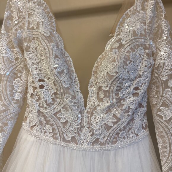 Maggie Sottero Mallory Dawn Size 12 - Picture 5 of 6